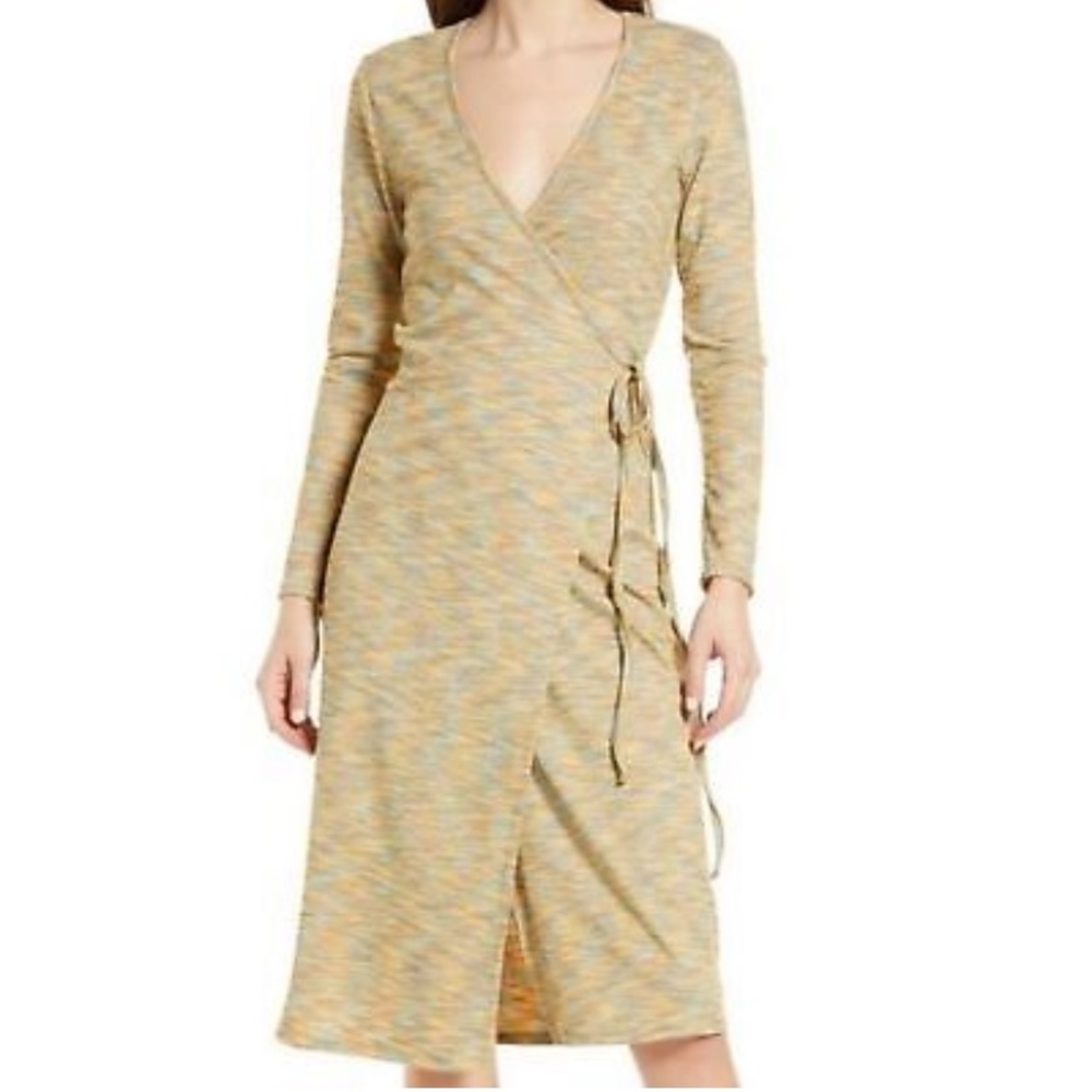Lisa Says Gah - Lucille long sleeves wrap dress Size M